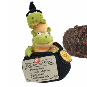 Hallmark Sound & Motion Halloween Plush Toads